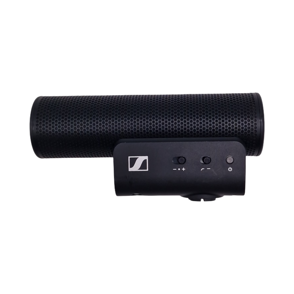 Sennheiser MKE 400 Kamera-Richtrohrmikrofon mit 3,5 mm TRS TRRS Anschlüssen für DSLR Kompaktkameras Mobilgeräte