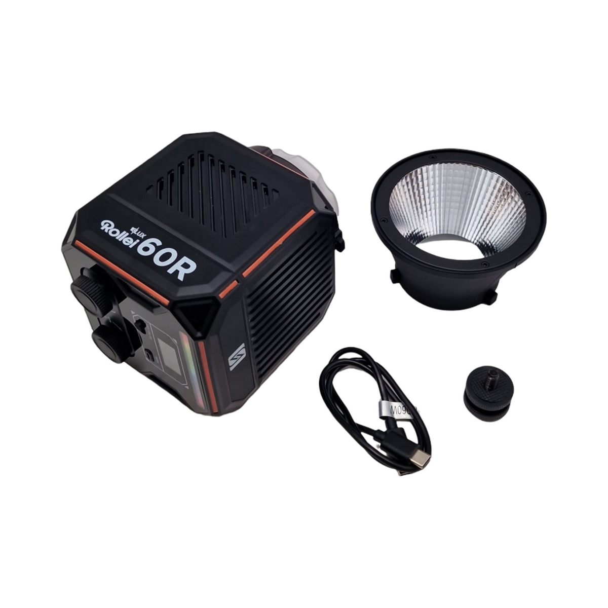 Rollei LUX 60 RGB LED Videoleuchte eingebauter Akku Typ C Aufladung