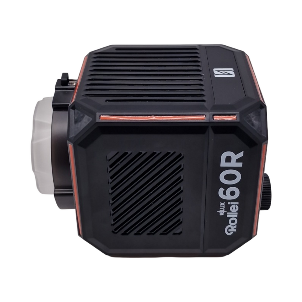 Rollei LUX 60 RGB LED Videoleuchte eingebauter Akku Typ C Aufladung