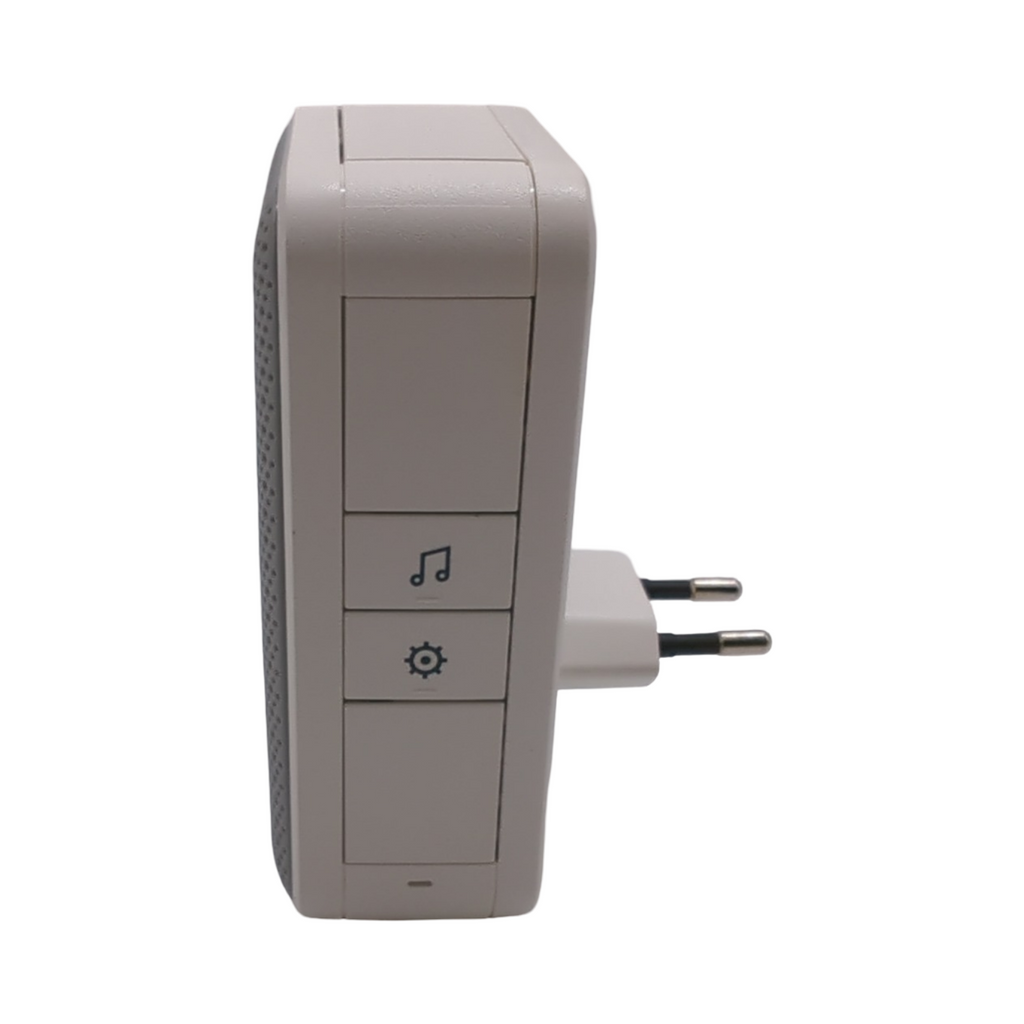 Honeywell Home DC311SP2 Türgong Einsteckmodell mit Klingeltaster weiß