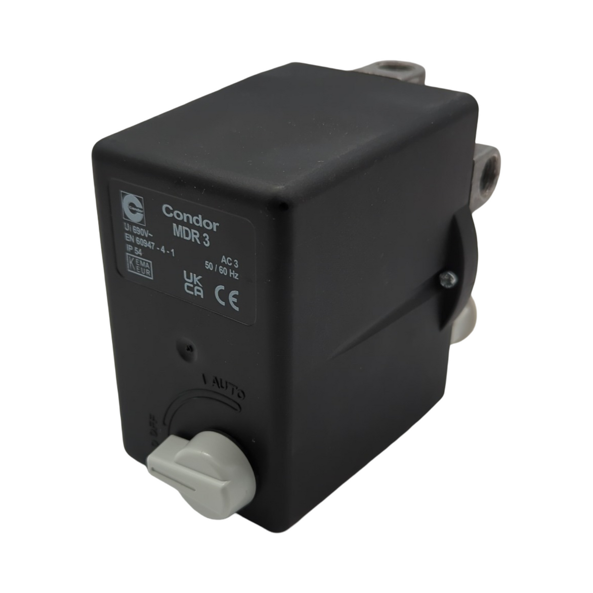 ELMAG CONDOR MDR 3 Druckschalter 400 Volt 10-16A 11bar grau schwarz
