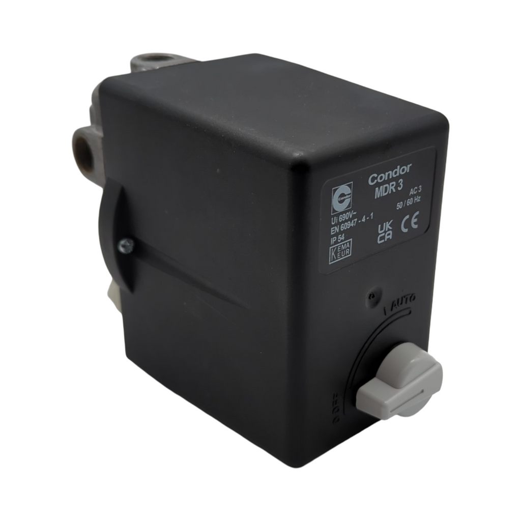 ELMAG CONDOR MDR 3 Druckschalter 400 Volt 10-16A 11bar grau schwarz