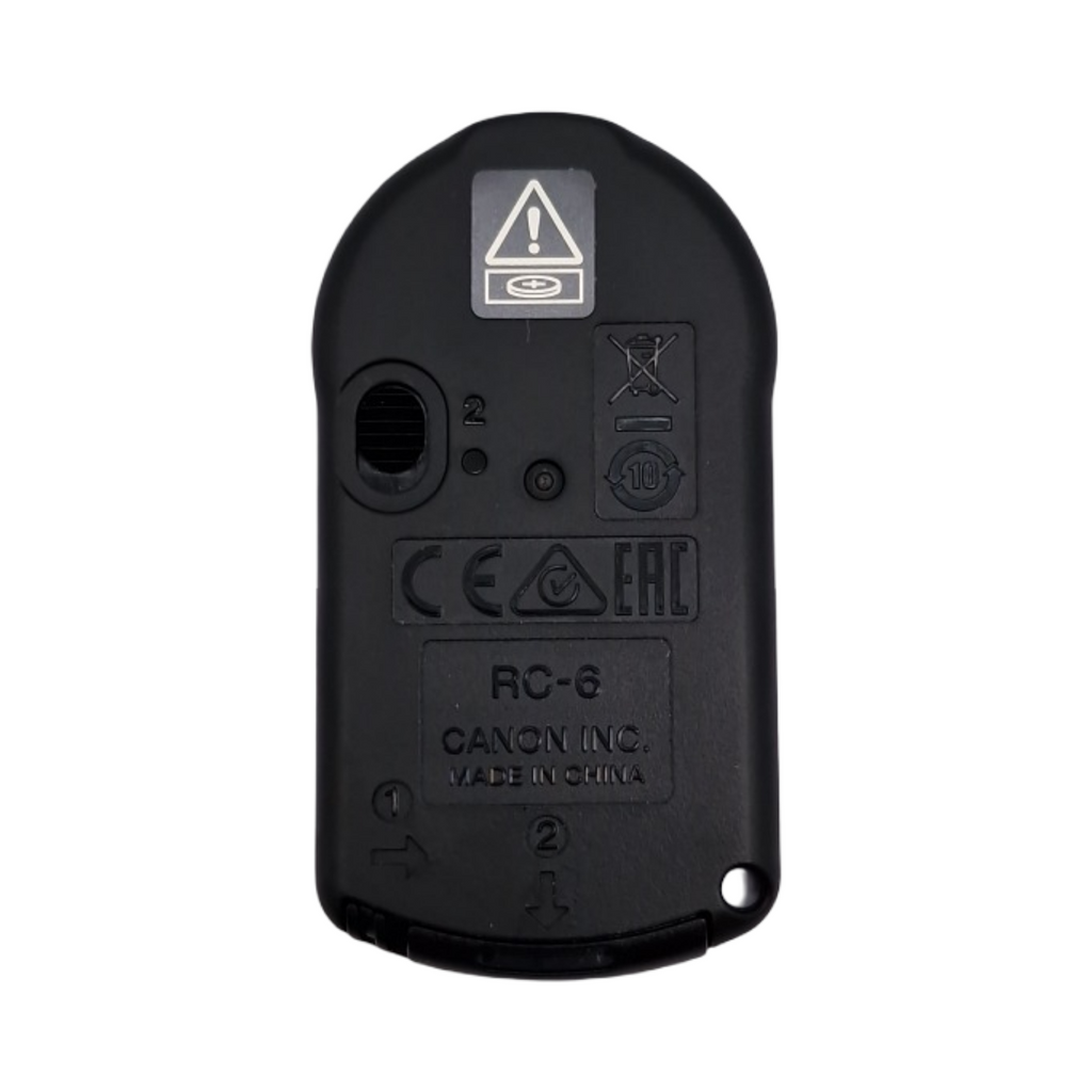 Canon RC-6 Kamera-Fernbedienung kabellos IR Wireless Schwarz Silber Reichweite bis 5m