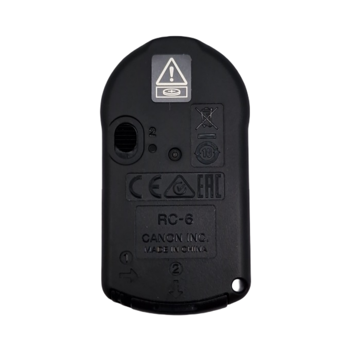 Canon RC-6 Kamera-Fernbedienung kabellos IR Wireless Schwarz Silber Reichweite bis 5m