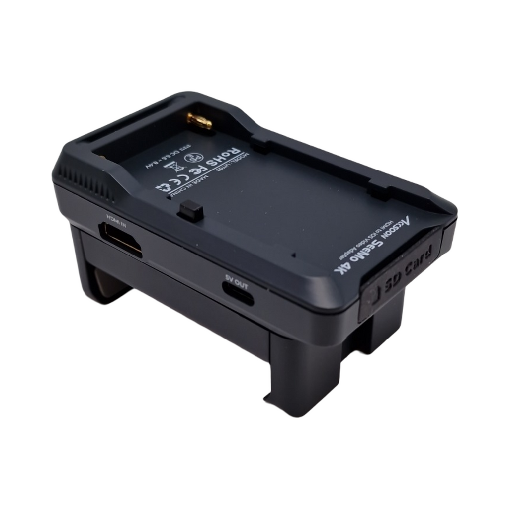 Accsoon SeeMo Pro 4K HDMI-zu-USB-C Adapter zertifiziert MFI für iOS Video Capture