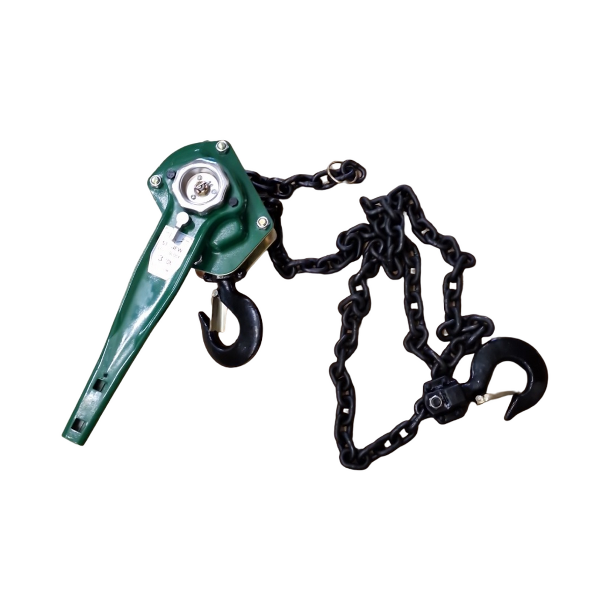 STANEW Palan Levier Manuel 3t Kettenzug Chaîne G80 Acier au Carbone Hauteur de Levage 2.8m Crochet Orientable 360° STANEW Palan Levier Manuel 3t, Hauteur de Levage 2.8m, Chaîne G80 en Acier au Carbone, Crochet Orientable 360°