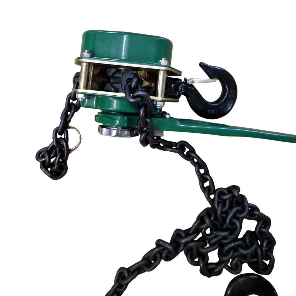 STANEW Palan Levier Manuel 3t Kettenzug Chaîne G80 Acier au Carbone Hauteur de Levage 2.8m Crochet Orientable 360° STANEW Palan Levier Manuel 3t, Hauteur de Levage 2.8m, Chaîne G80 en Acier au Carbone, Crochet Orientable 360°