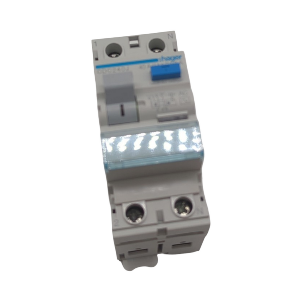 Hager CDC240J Fehlerstromschutzschalter 2-polig FI-Schalter RCD-Schalter