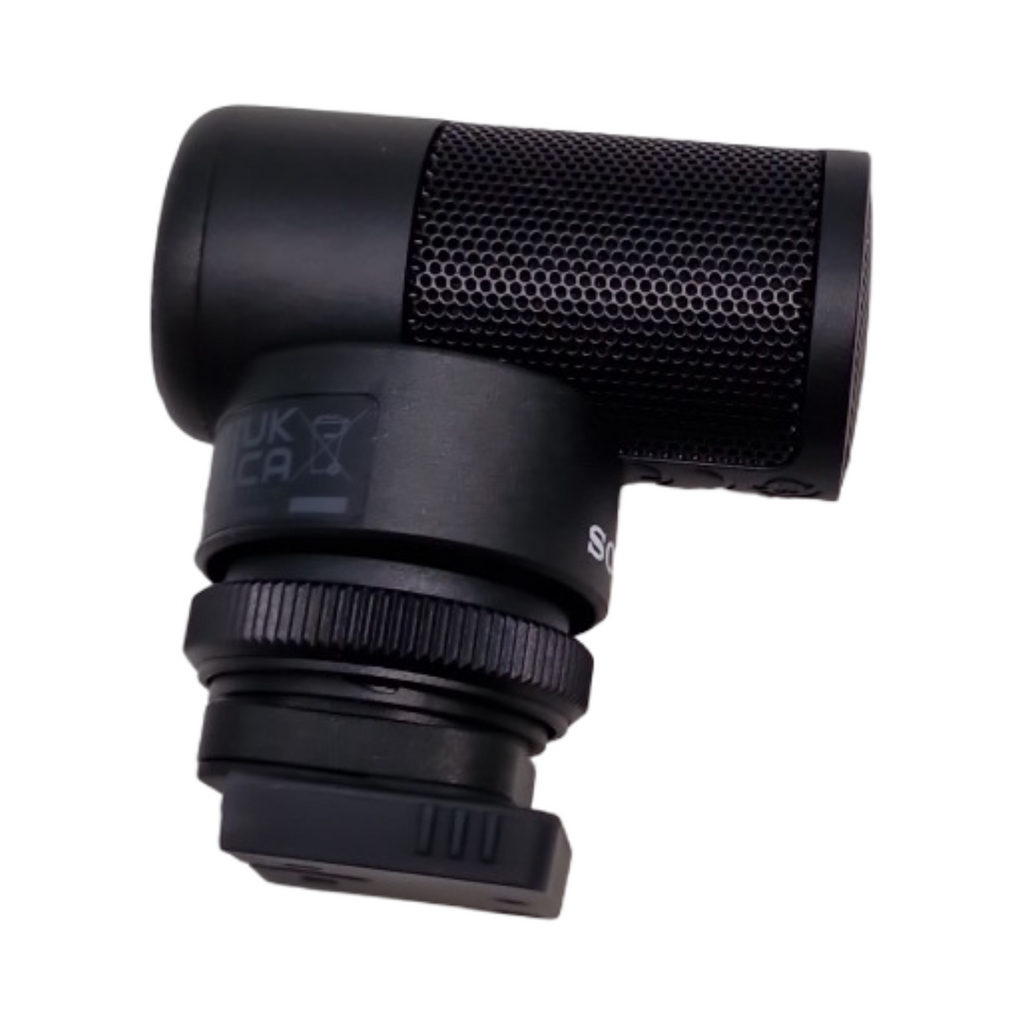 Sony ECM-G1 Shotgun Mikrofon kompakt leicht Windschutz ideal für Kameras Vlogs Content Kreation Streaming