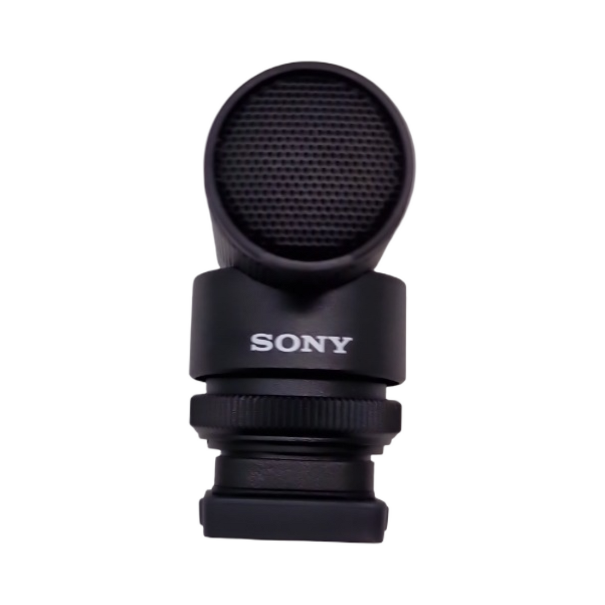Sony ECM-G1 Shotgun Mikrofon kompakt leicht Windschutz ideal für Kameras Vlogs Content Kreation Streaming