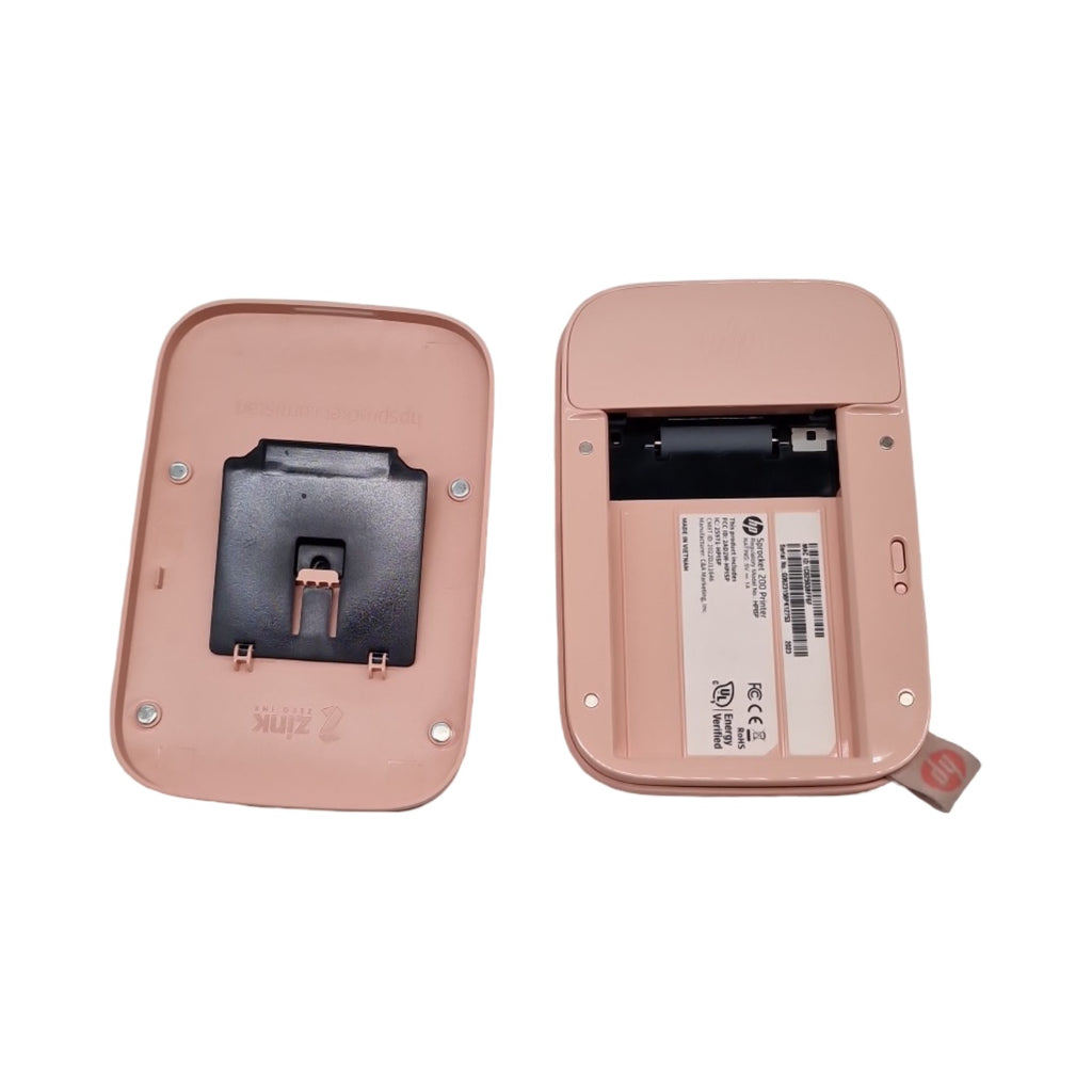HP Sprocket 2x3 Sofortbilddrucker kabellos tragbar Farbdrucker Zink-Fotopapier mit Kleberückseite für Smartphones