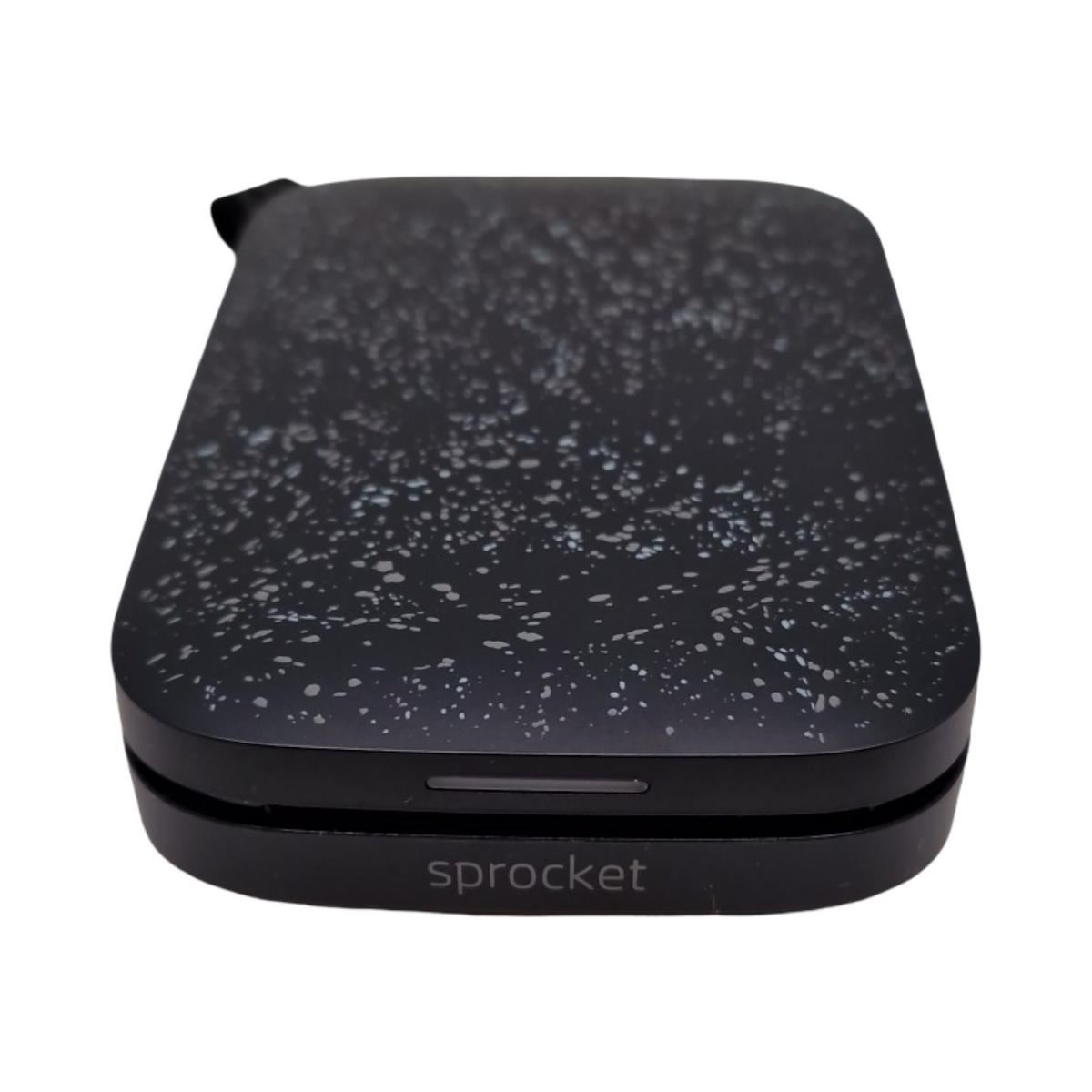 HP Sprocket Fotodrucker tragbar schwarz ZINK 2x3 Zoll für iOS Android