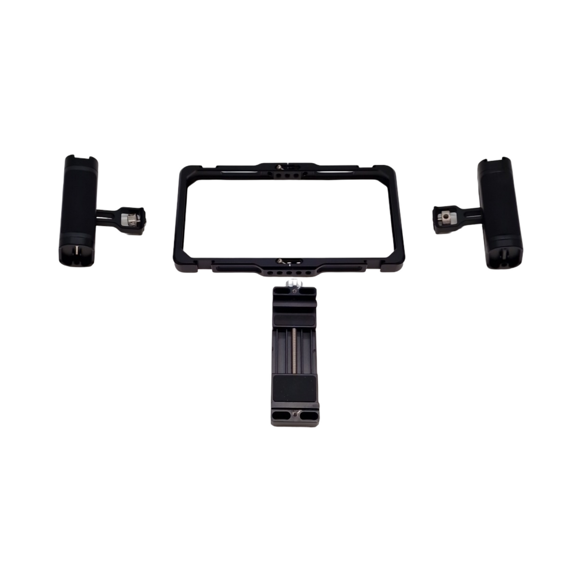 NEEWER Kit für Smartphone Cage mit Bluetooth-Auslöser LED-Licht USB C Mikrofon Seitenhandgriff