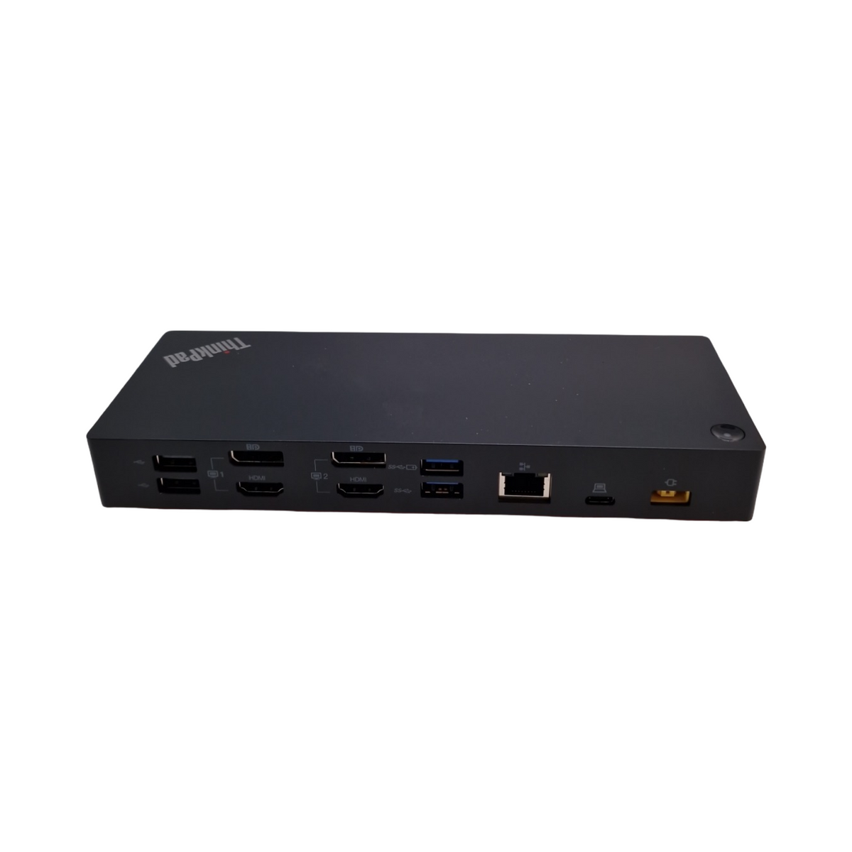 Lenovo Hybrid Dockingstation USB-C kabelgebunden Schwarz 4K Ultra HD Windows