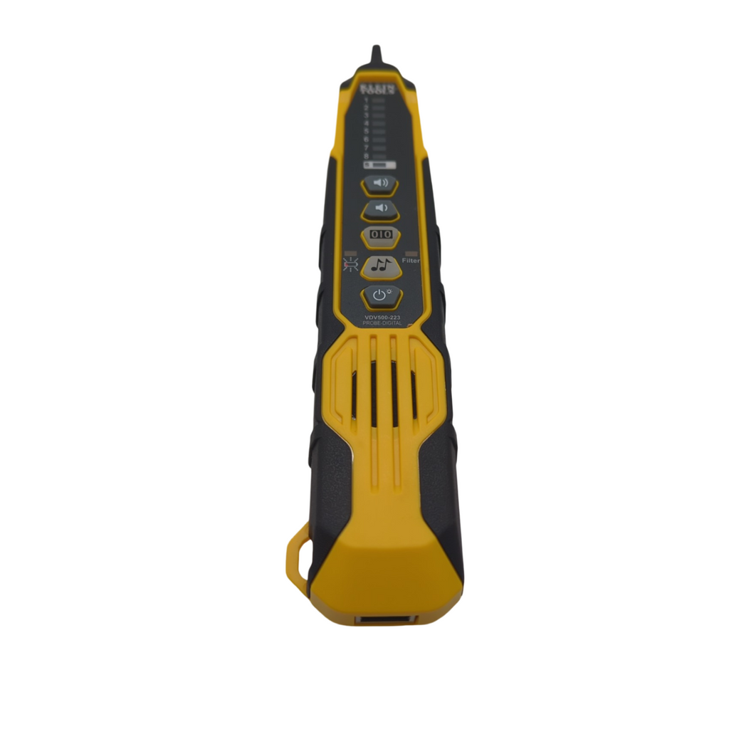 Klein Tools VDV500-223 digitale Leitungssuchsonde Wire Tracer mit LED-Arbeitslicht für Ethernet Telefon Netzwerk Koaxial