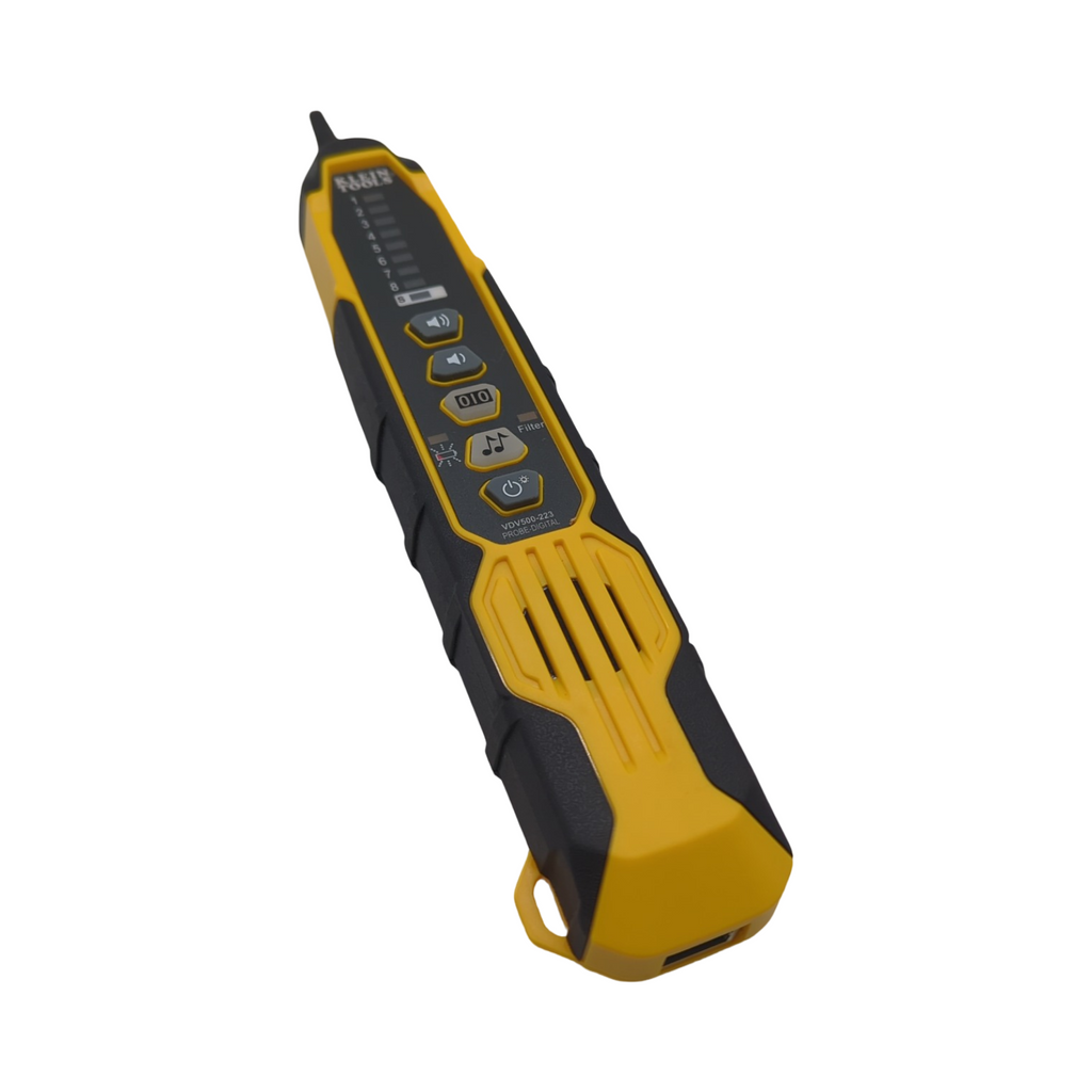 Klein Tools VDV500-223 digitale Leitungssuchsonde Wire Tracer mit LED-Arbeitslicht für Ethernet Telefon Netzwerk Koaxial
