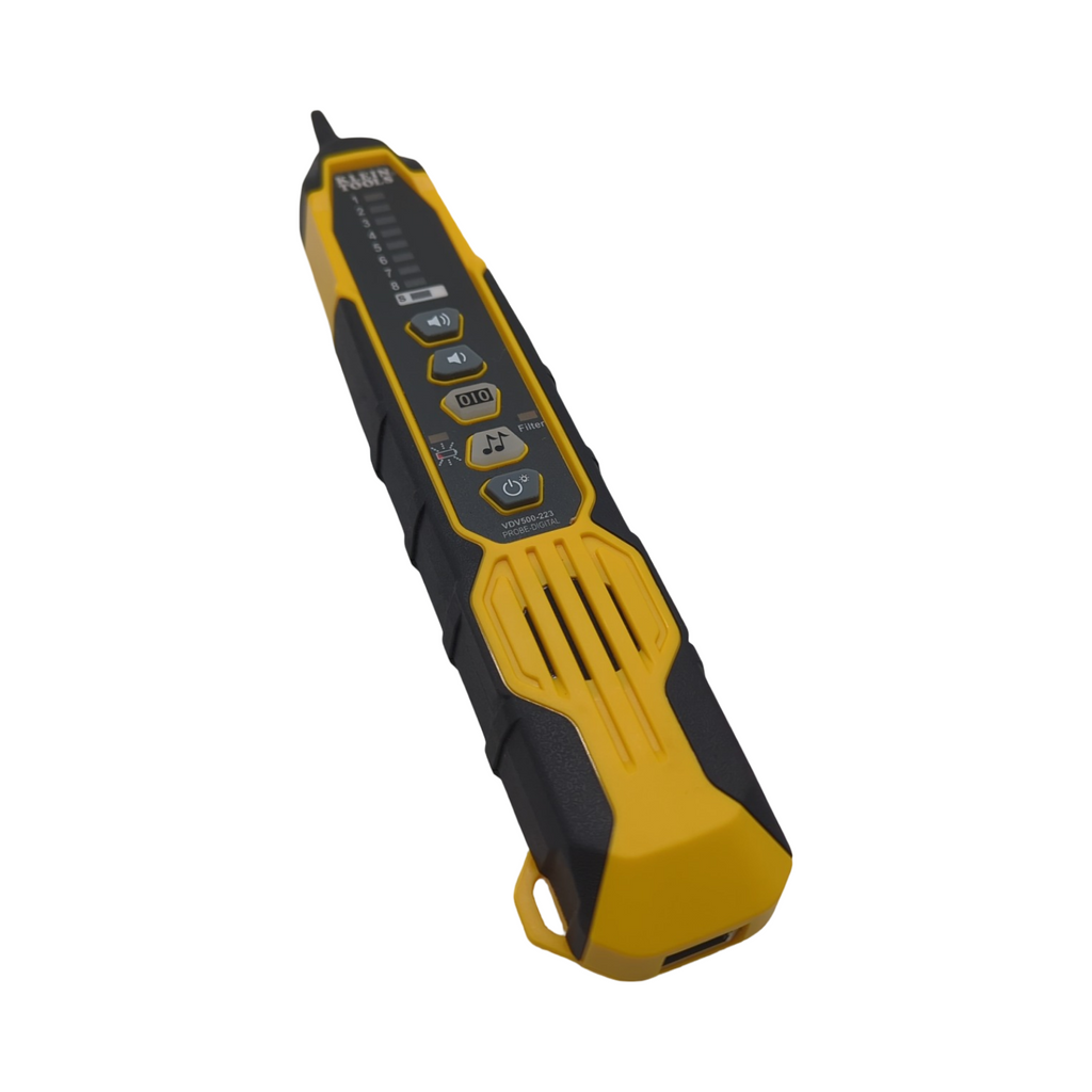 Klein Tools VDV500-223 digitale Leitungssuchsonde Wire Tracer mit LED-Arbeitslicht für Ethernet Telefon Netzwerk Koaxial