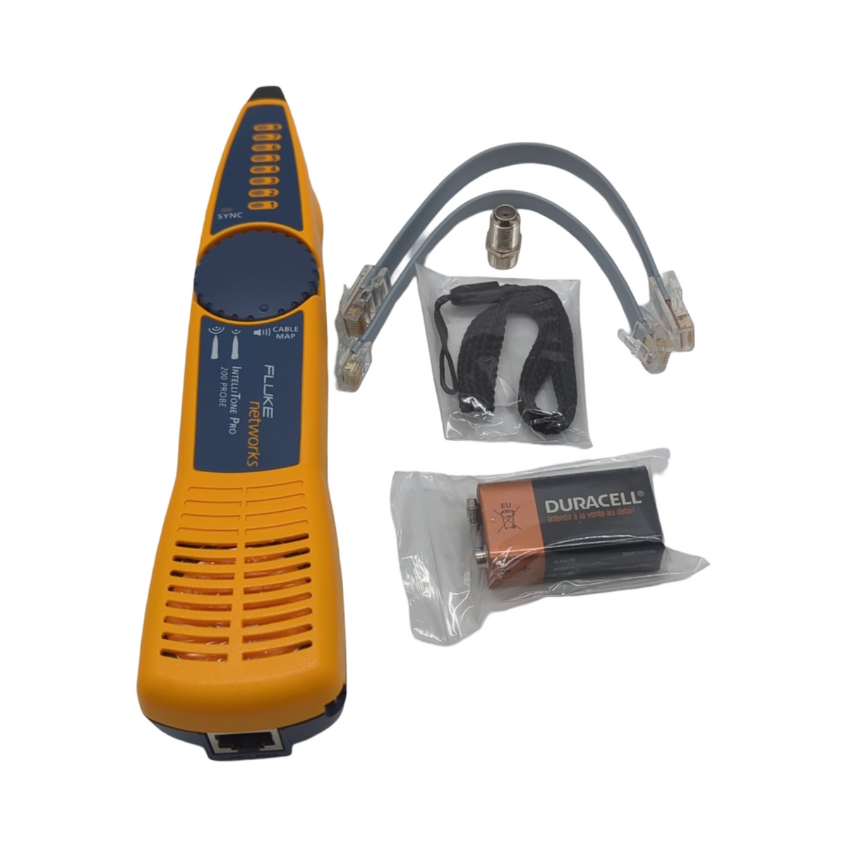 Fluke IntelliTone Pro200 MT-8200-63A Netzwerktester Sonda Netzwerktechnik