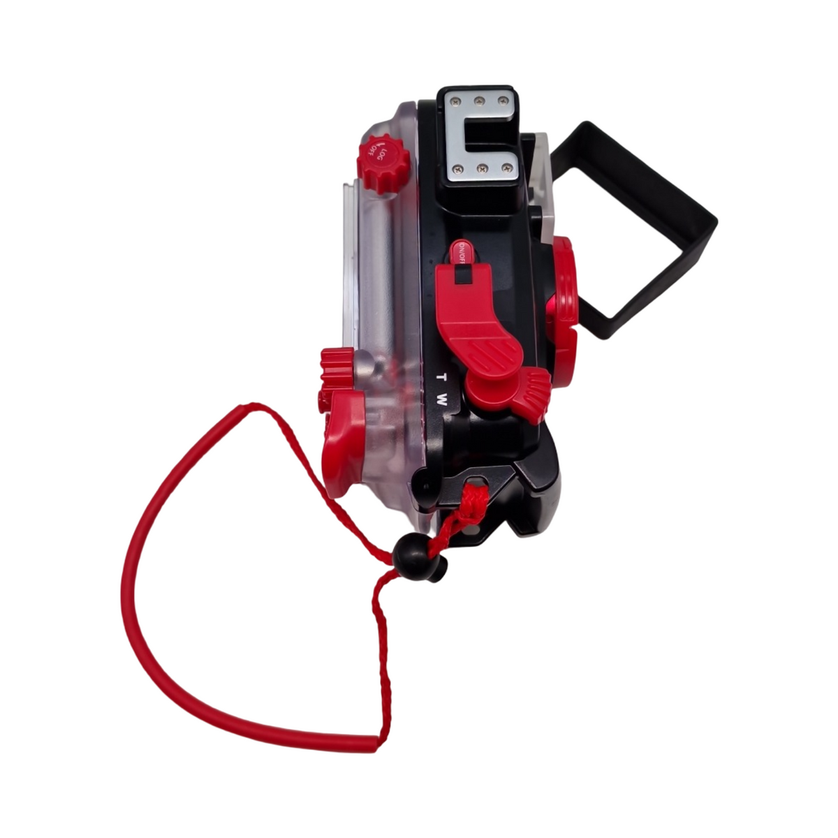 Om System PT-059 Unterwassergehäuse für TG-7 TG-6 wasserdicht 45 m