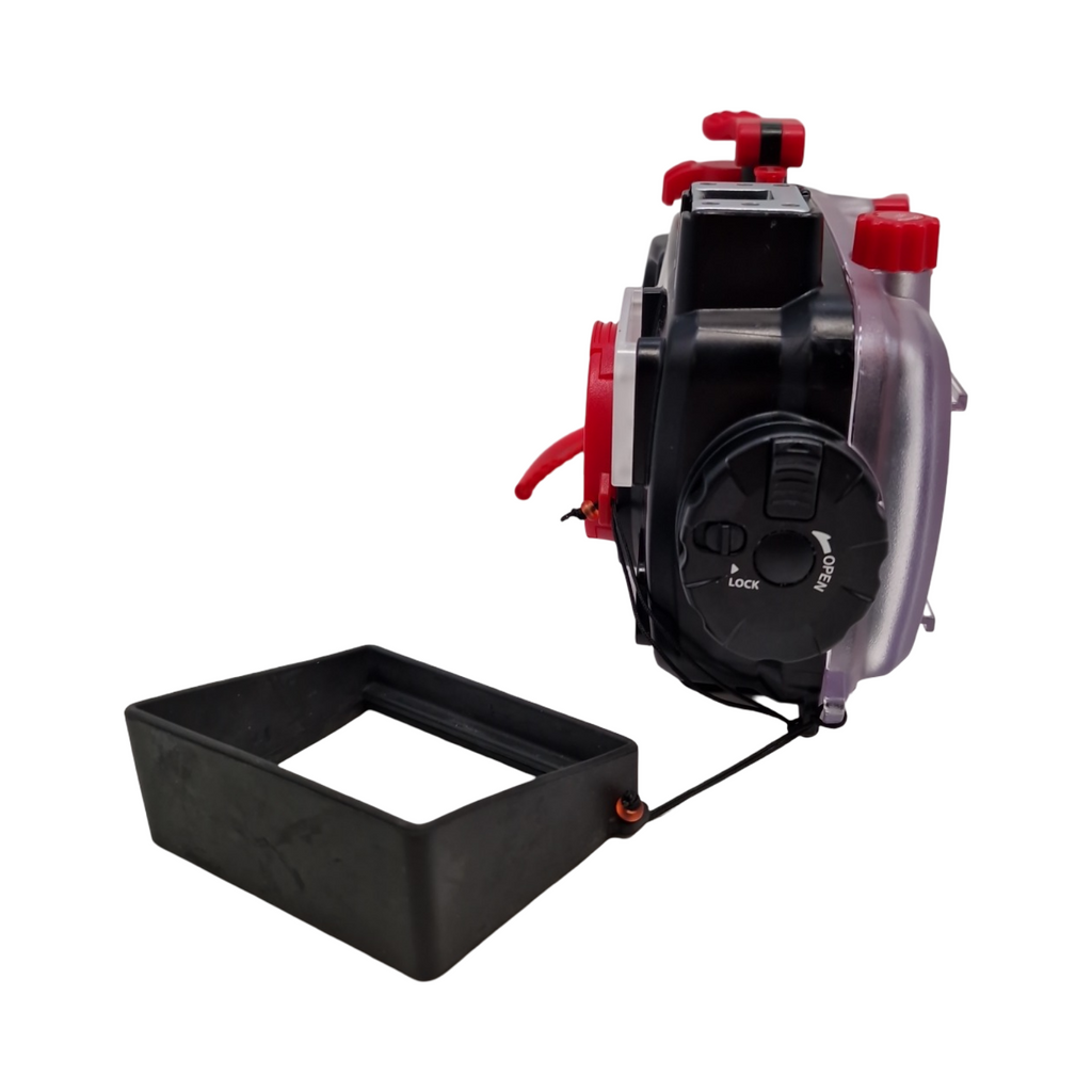 Om System PT-059 Unterwassergehäuse für TG-7 TG-6 wasserdicht 45 m