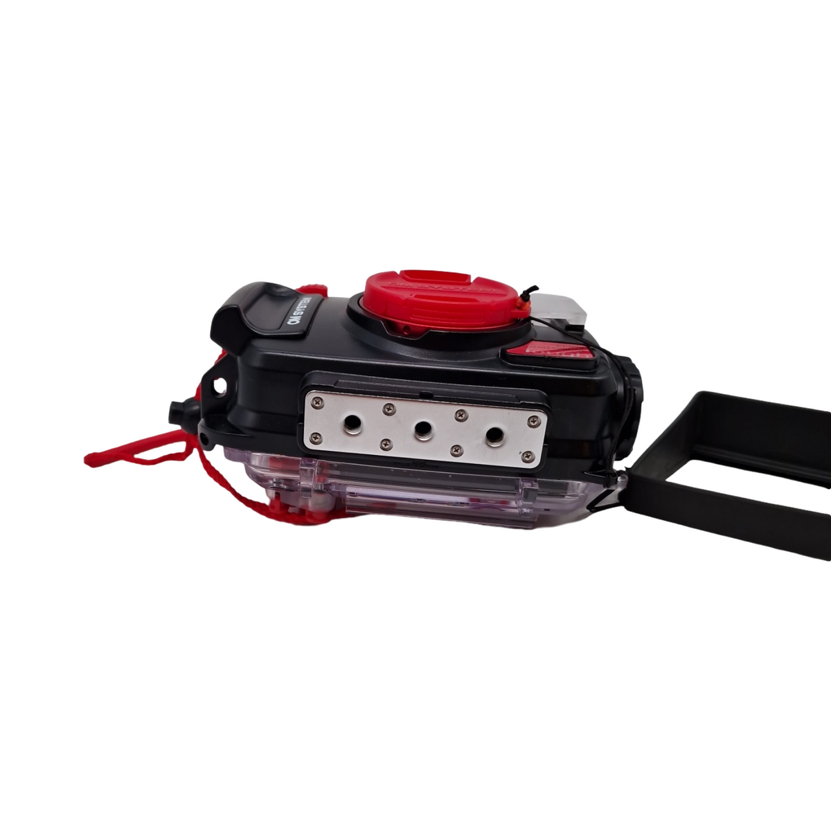 Om System PT-059 Unterwassergehäuse für TG-7 TG-6 wasserdicht 45 m