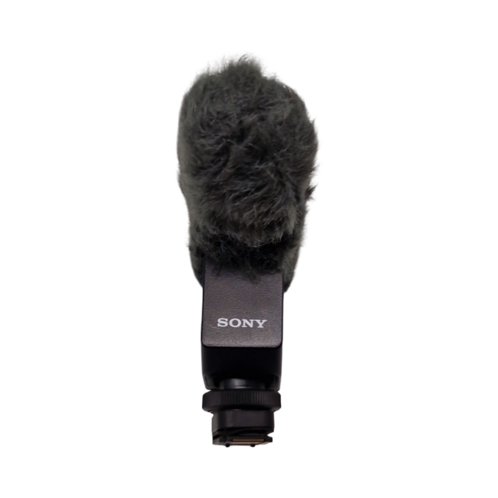 Sony ECM-B1M Mikrofon Shotgun digital für Mirrorless Kameras direktional für Vlogging Videoaufnahme