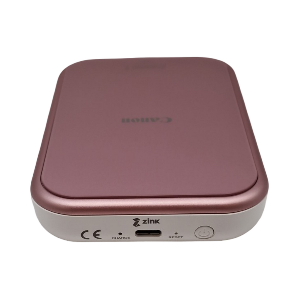 Canon Zoemini 2 Fotodrucker tragbar Bluetooth Pink ZINK randlos 2x3 Zoll