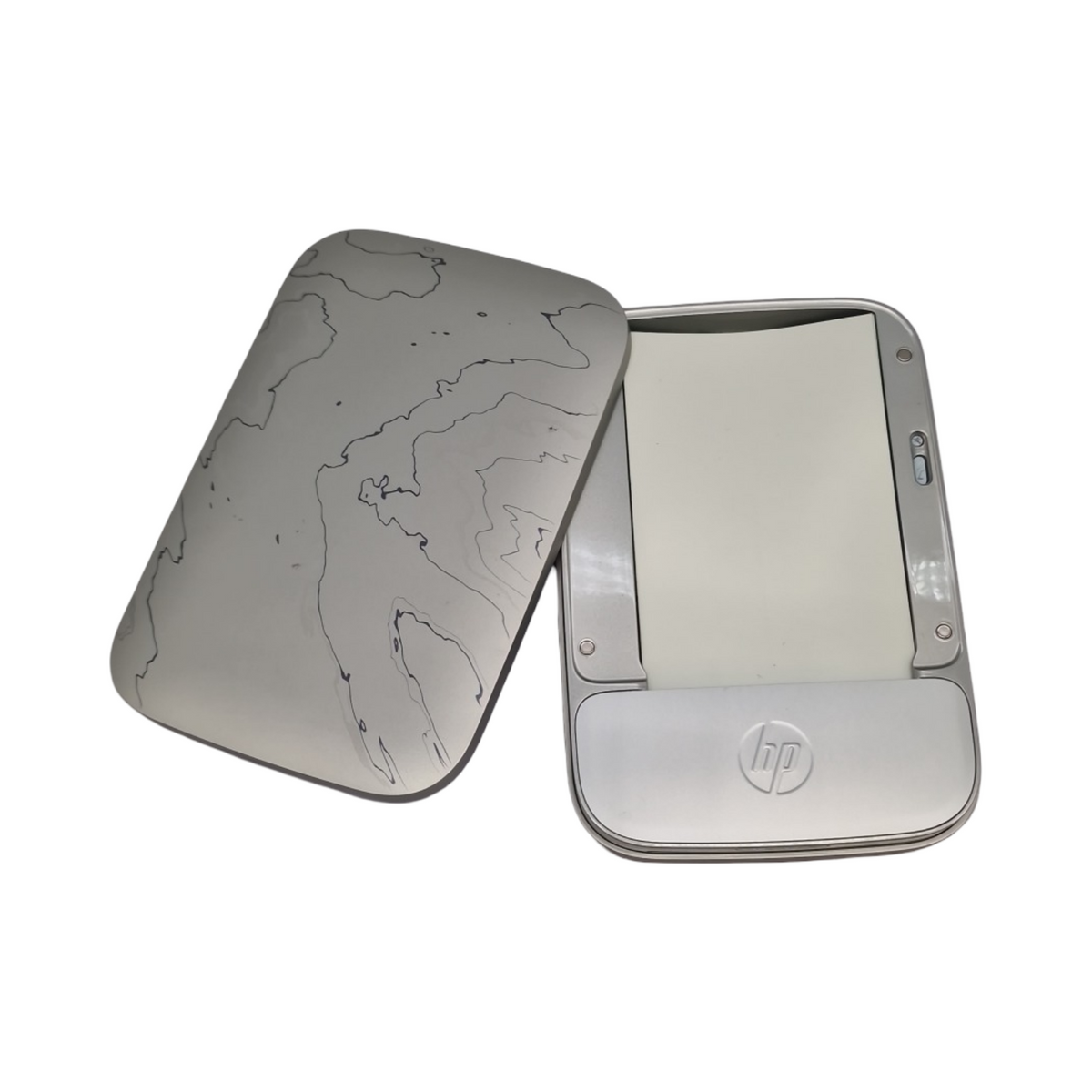 HP Sprocket Select Sofortbilddrucker tragbar Weiß Zink-Papier Bundle 2,3x3,4 Zoll