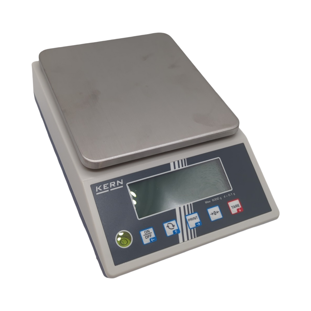 Kern PCB 6000-1 Präzisionswaage Zählfunktion DKD/DAkkS-kalibriert 6kg 0,1g