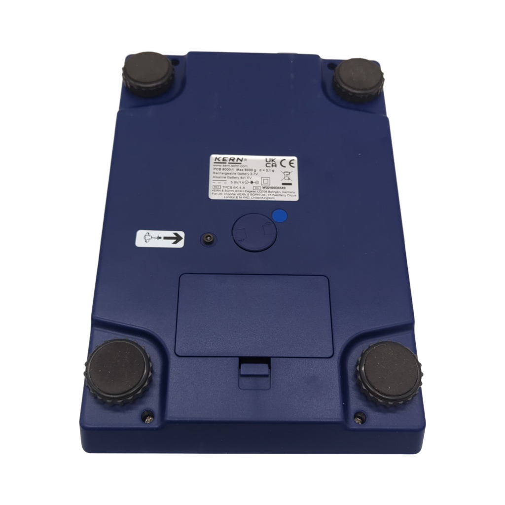 Kern PCB 6000-1 Präzisionswaage Zählfunktion DKD/DAkkS-kalibriert 6kg 0,1g