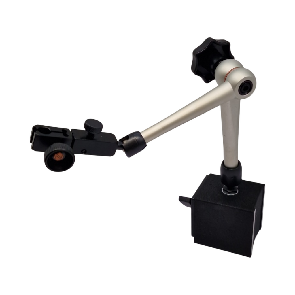 Neoteck Digitaler Messuhr Set mit Magnetfuß LCD Anzeige 0-12.7mm Umstellung Zoll/Metrisch Autoschaltung