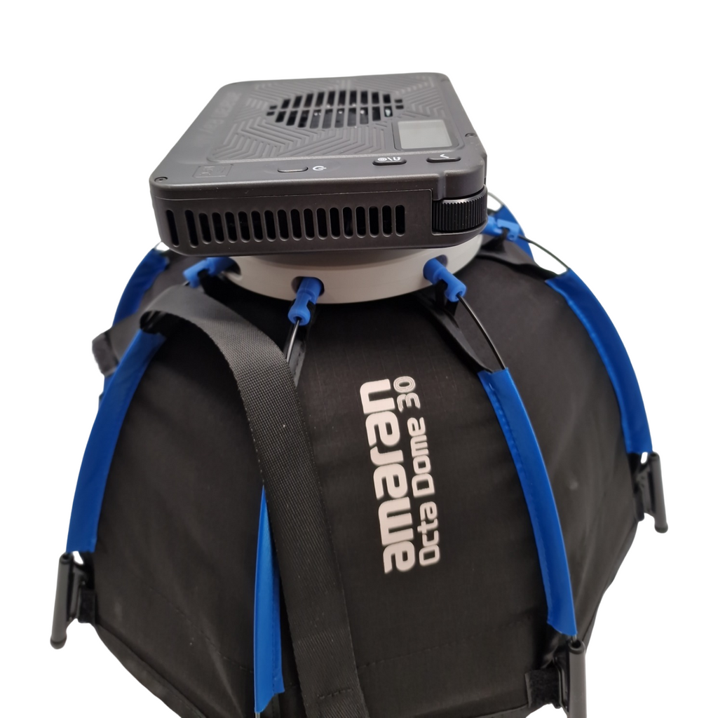 amaran Ray 60c COB-Leuchte 60W ultra-kompakt Voll-Farbe Bowens-Mount USB-C PD Ace E-Lock IP54