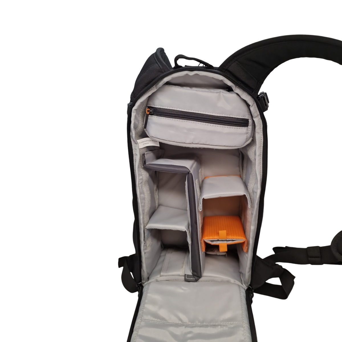 Lowepro Flipside 200 AW II Kamerarucksack schwarz passend für spiegellose Kameras kompakte Drohnen DSLR mit Objektiv LP