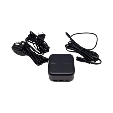 Belkin Connect USB-C 6-in-1 GaN Docking Station mit 130W 96W PD Gigabit-Ethernet HDMI 4K USB-A