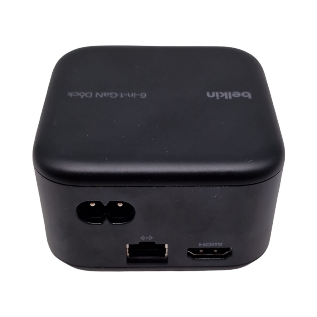 Belkin Connect USB-C 6-in-1 GaN Docking Station mit 130W 96W PD Gigabit-Ethernet HDMI 4K USB-A