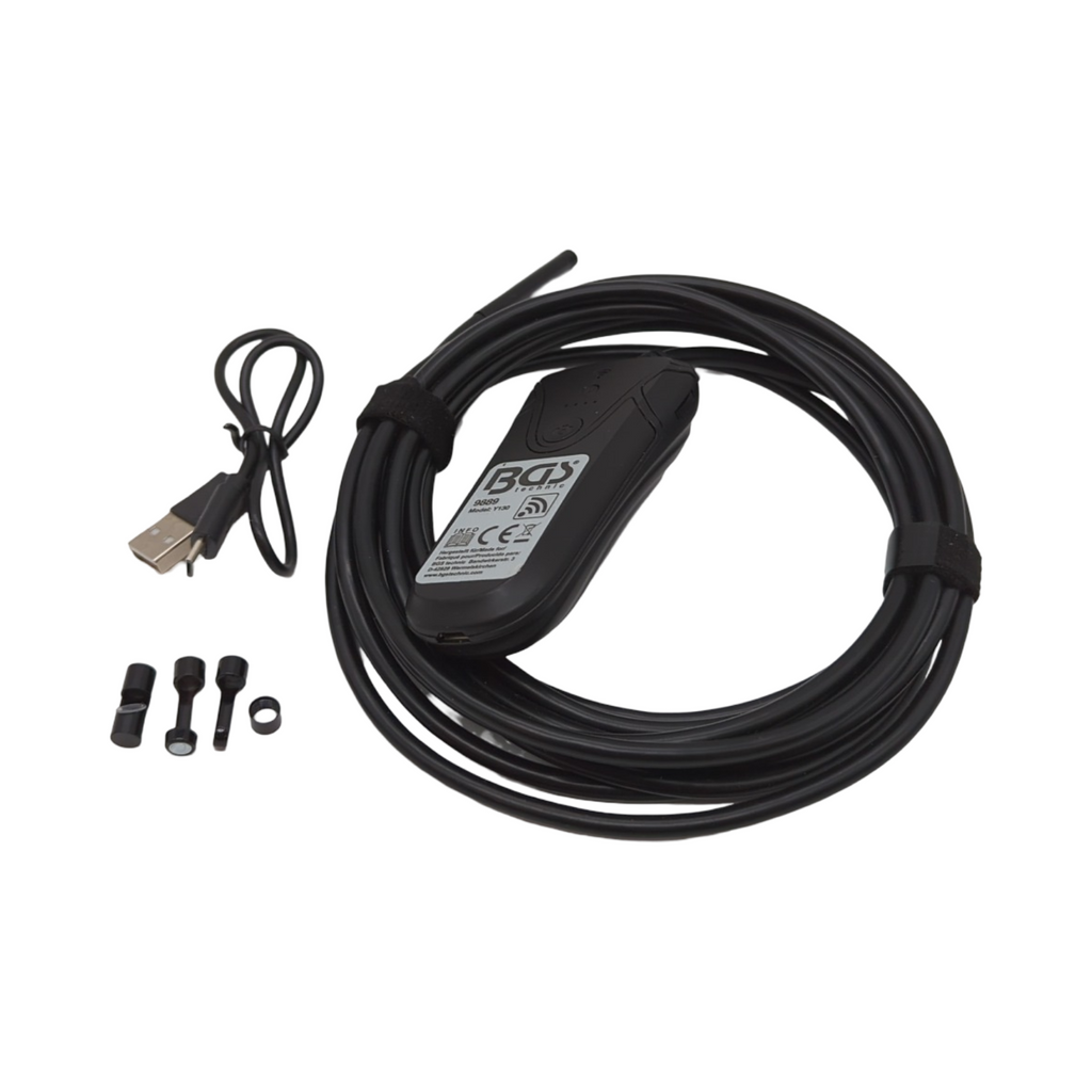 BGS 9889 WLAN-Farb-Endoskop LED-Beleuchtung Inspektionskamera