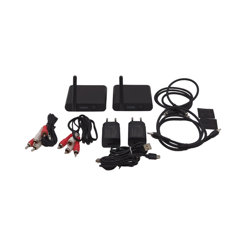Marmitek Subwoofer Anywhere 640 Wireless Audio-Transmitter und Receiver für Subwoofer B... 20m Reichweite