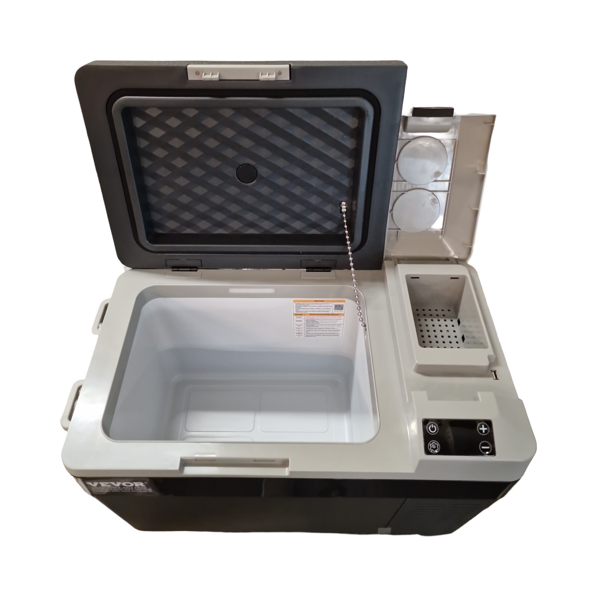 VEVOR Autokühlschrank 25L Kompressor Kühlbox tragbar 12V Einzelzone einstellbare Temperatur -20 bis 20°C