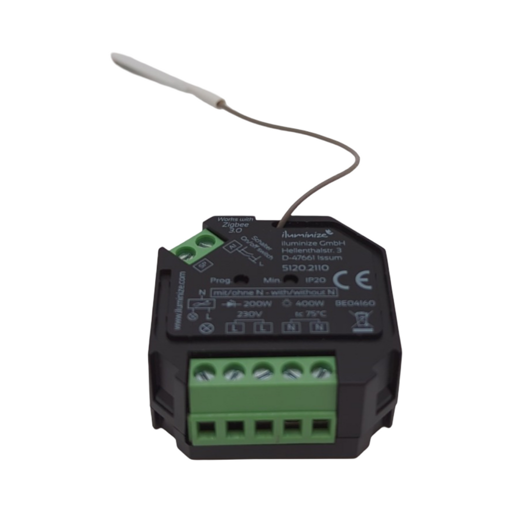 Aktor Mini Dimm-Aktor 230V Zigbee kompatibel für Lichtschalter Wechselschaltung Phasenabschnitt