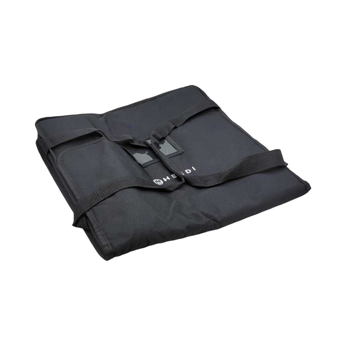 HENDI Pizza Transporttasche Thermo für 4 Kartons 45x45 cm transparente Rechnungstasche c...
