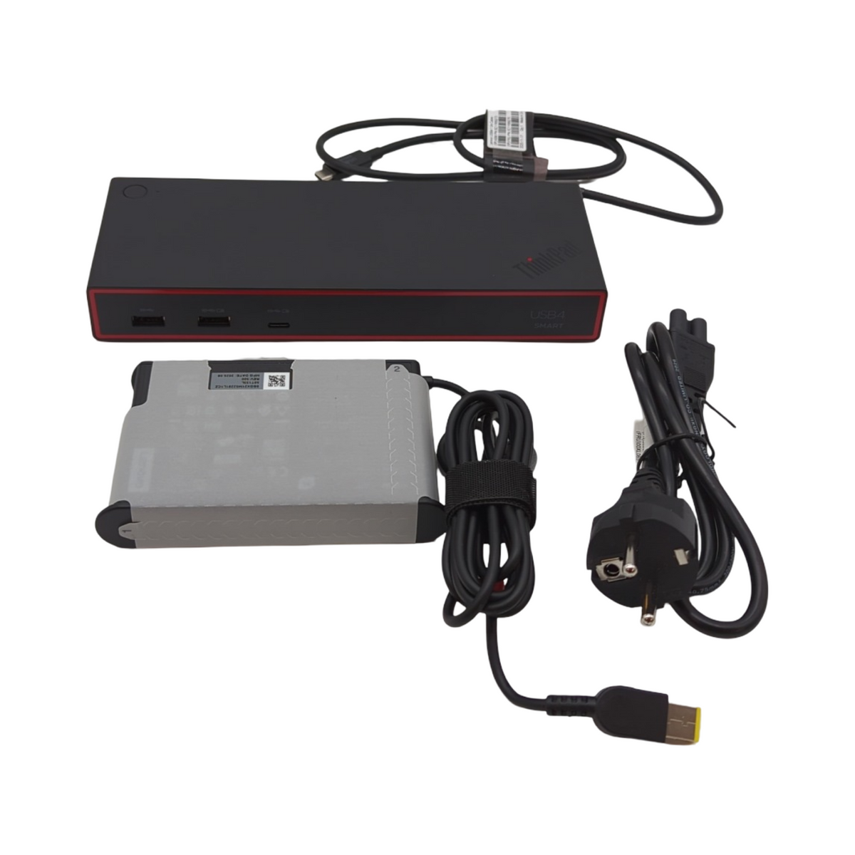 Lenovo ThinkPad Smart Dock 5500 Dockingstation USB4 HDMI DP USB-C 1GbE 135W Schwarz