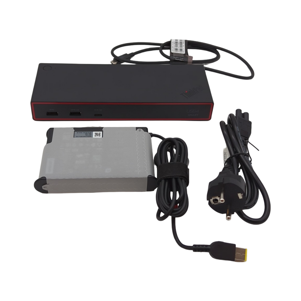 Lenovo ThinkPad Smart Dock 5500 Dockingstation USB4 HDMI DP USB-C 1GbE 135W Schwarz