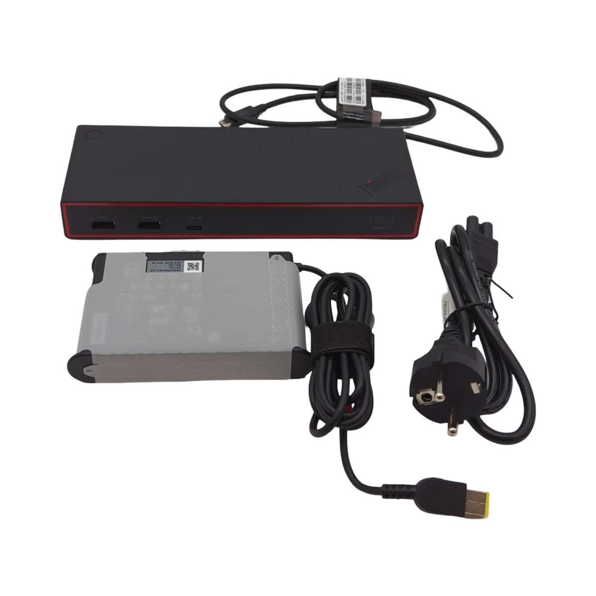 Lenovo ThinkPad Smart Dock 5500 Dockingstation USB4 HDMI DP USB-C 1GbE 135W Schwarz