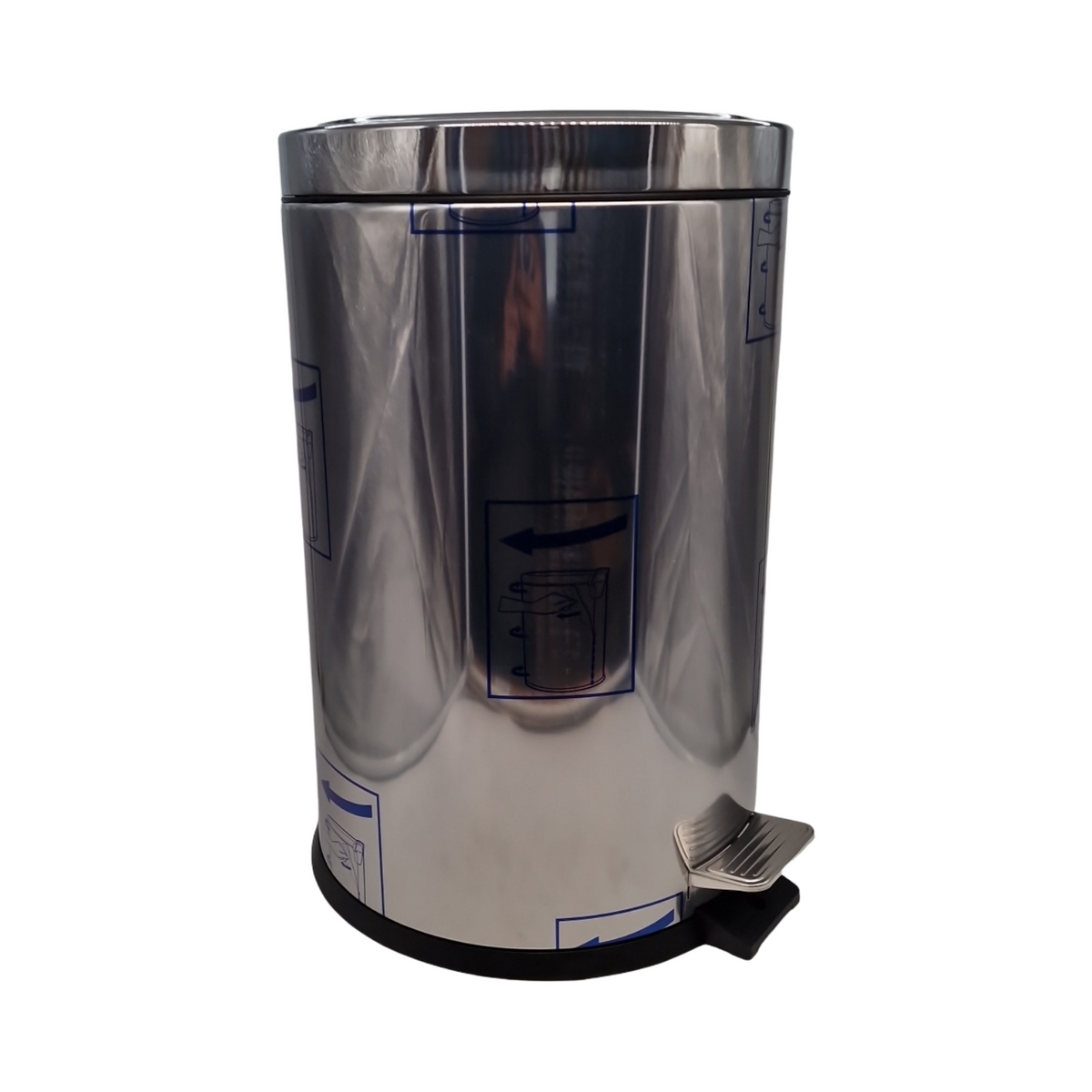 Tramontana Tretmülleimer Edelstahl Küchenmülleimer 20 Liter