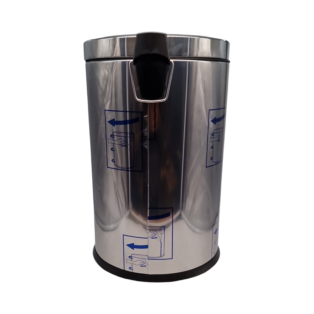Tramontana Tretmülleimer Edelstahl Küchenmülleimer 20 Liter