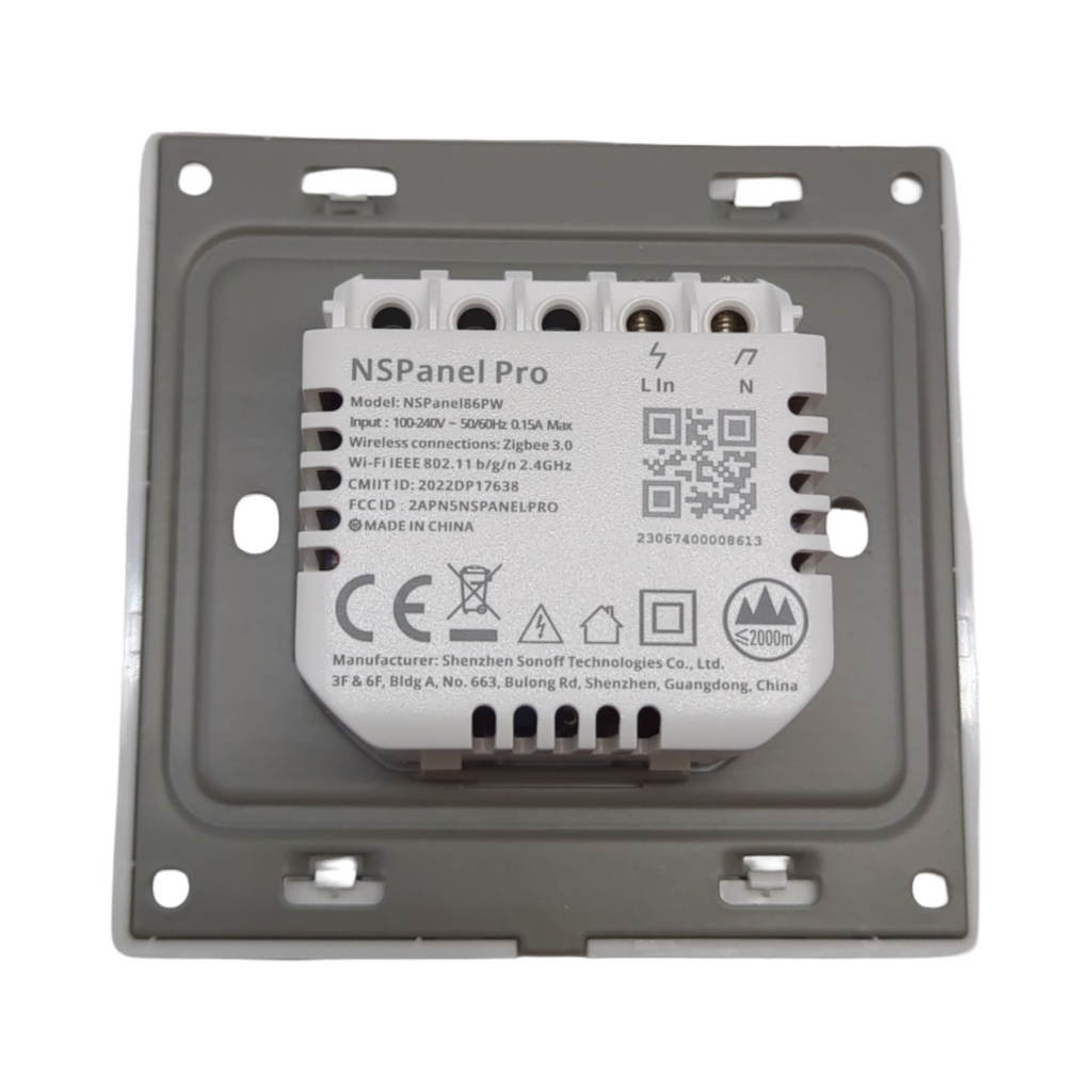 SONOFF NSPanel Pro 86 Zigbee Hub Touchscreen Thermostat Smart Home Zentrale
