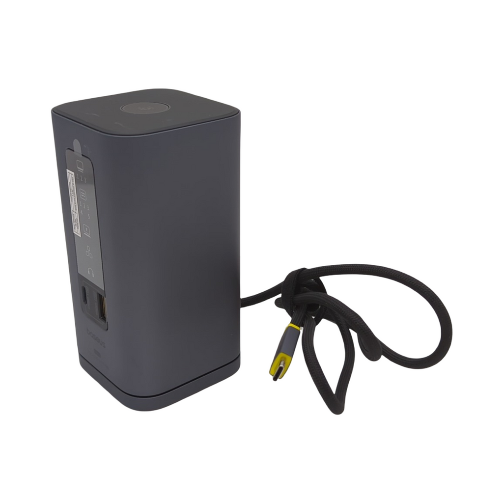 Baseus Spacemate Docking Station 11 in 1 Displaylink 3 Monitore Erweiterung macOS 4K HDMI 10Gbps USB-C USB-A 100W PD Ethernet