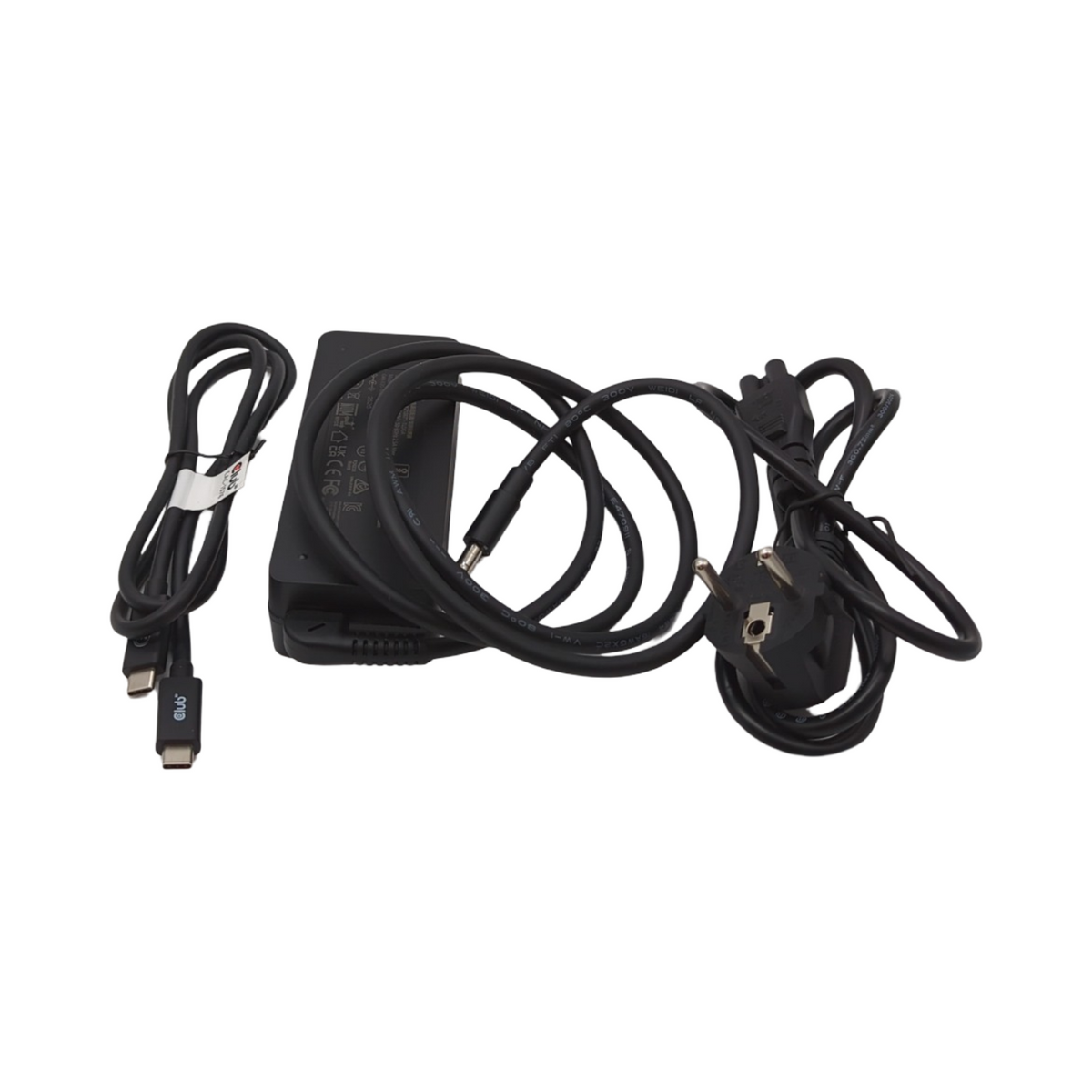 Club3D CSV-2540 USB-C Quad-Display-Dockingstation Schwarz 100W 8K Ultra HD für Windows