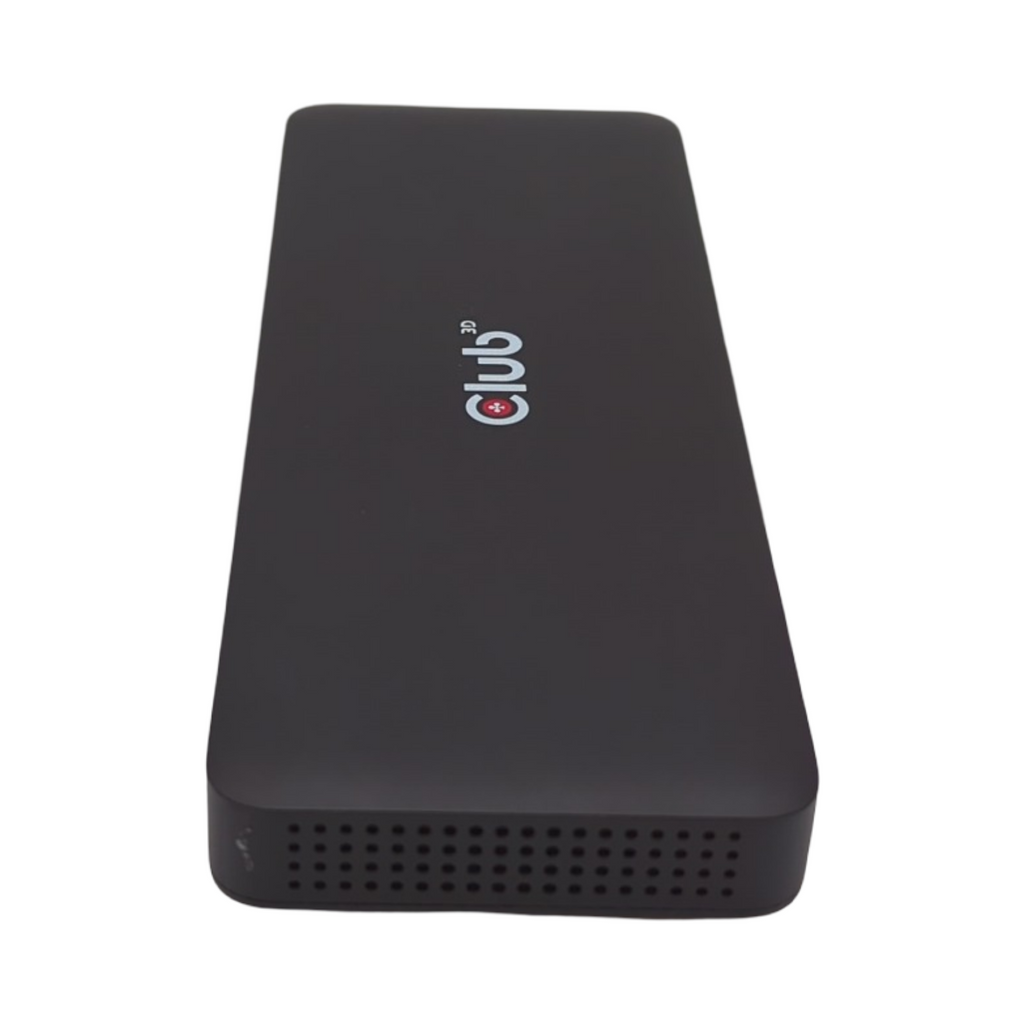 Club3D CSV-2540 USB-C Quad-Display-Dockingstation Schwarz 100W 8K Ultra HD für Windows