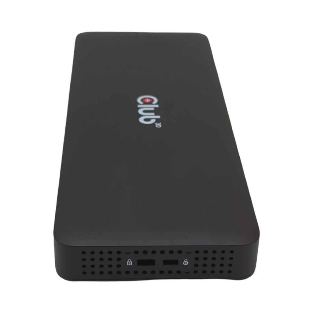 Club3D CSV-2540 USB-C Quad-Display-Dockingstation Schwarz 100W 8K Ultra HD für Windows